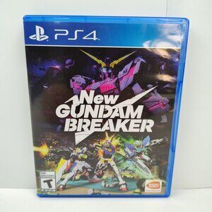 New Gundam Breaker (Sony PlayStation 4) PS4 Action Mech Game Tested &  Working